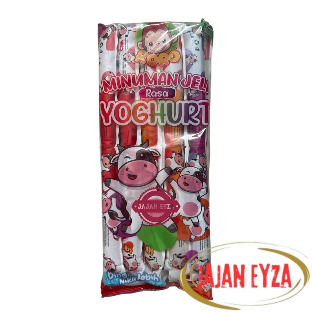 

GOKORO YOGHURT JELI 100ML 1 PACK ISI 10 STICK JELI