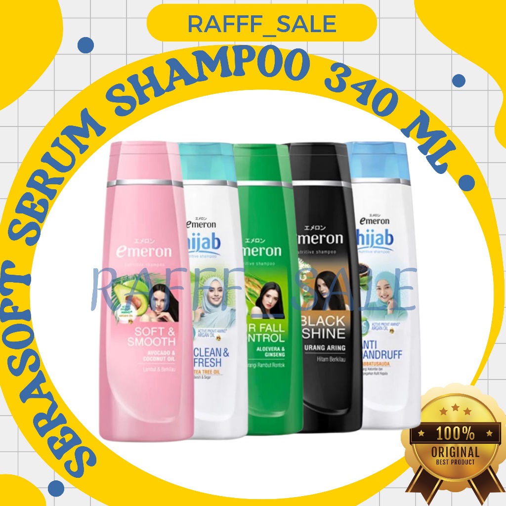 emeron serum shampoo 340 ml - shampoo emeron