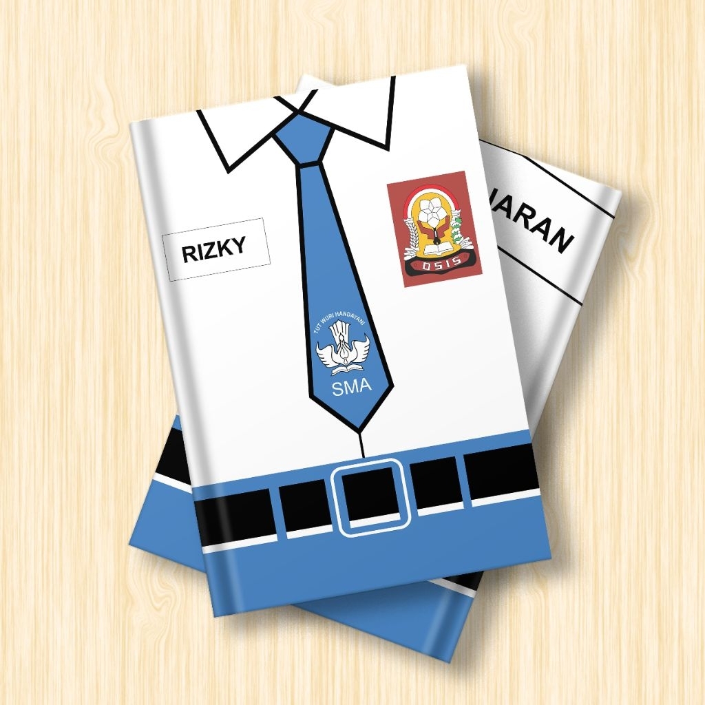 

Buku Tulis Custom 50 Lembar Seragam Sekolah TK,SD,MI,SMP,SMA /Buku Tulis, Buku Tulis Anak