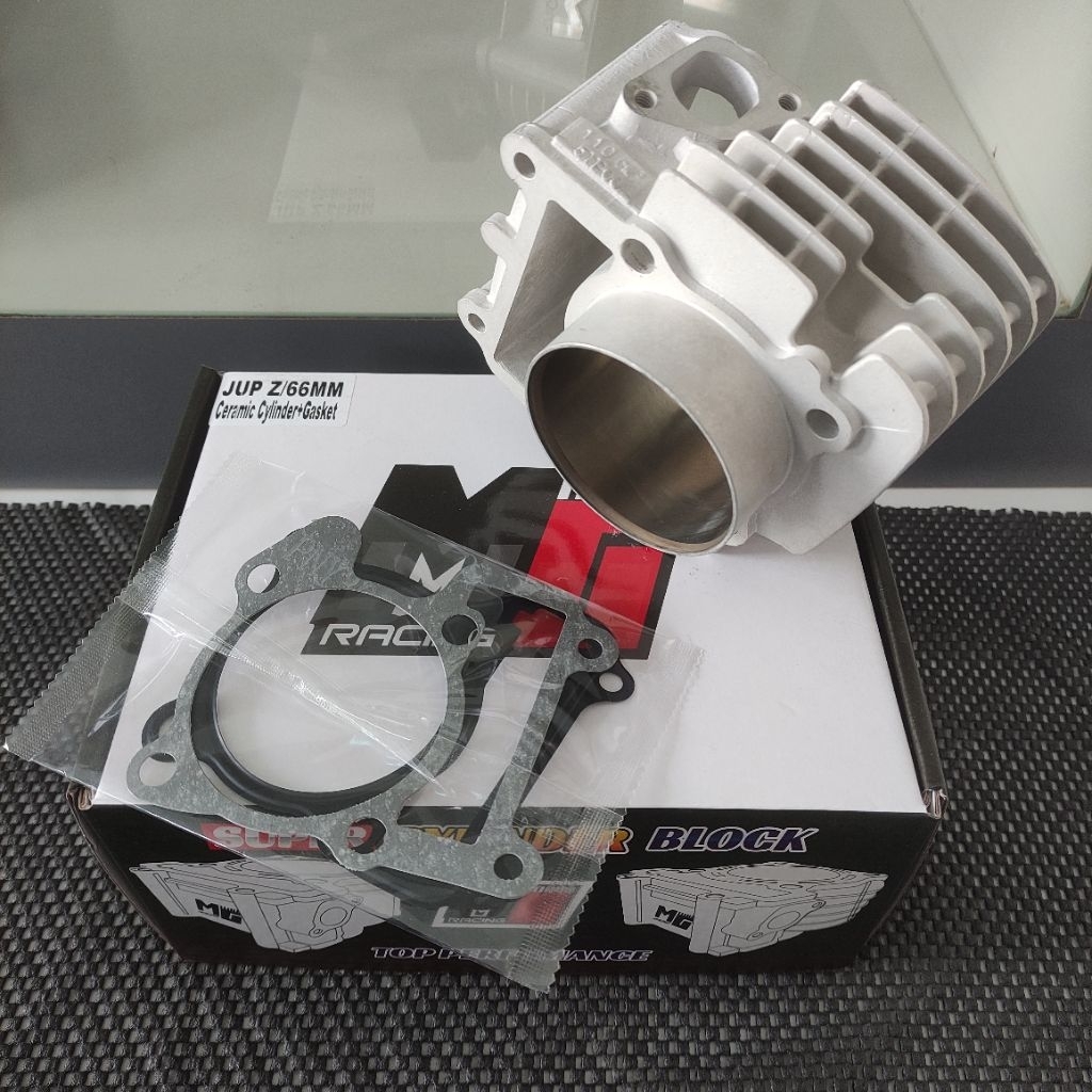 Blok block only ceramic bore up jupiter z,vega ukur 66mm MG RACING 200cc