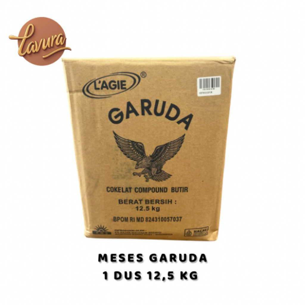 

Garuda Meses Cokelat Butir 12.5 kg - Kemasan 1 Dus