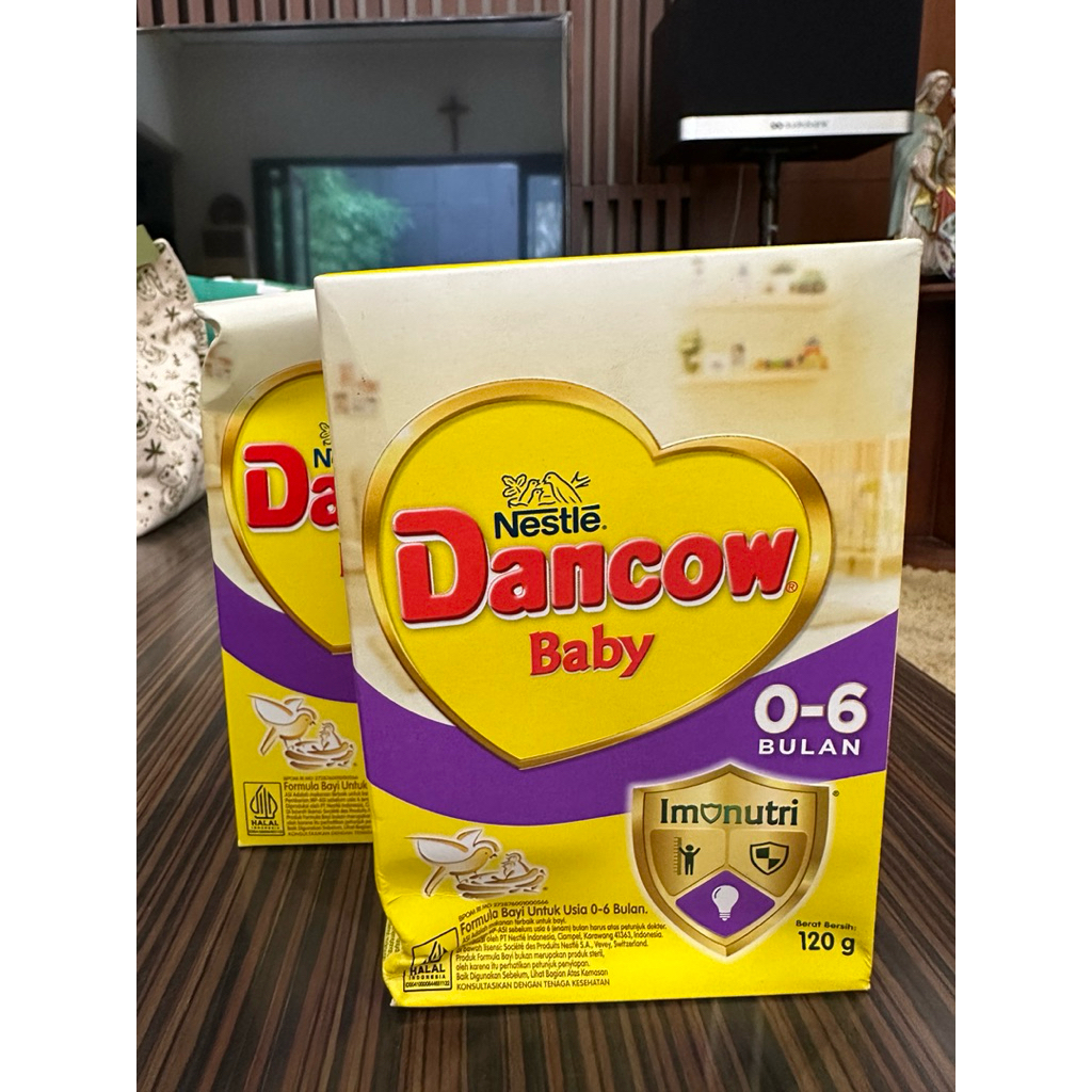 

DIJUAL MURAH! DANCOW BABY 0-6 bulan 120GR (penyok)
