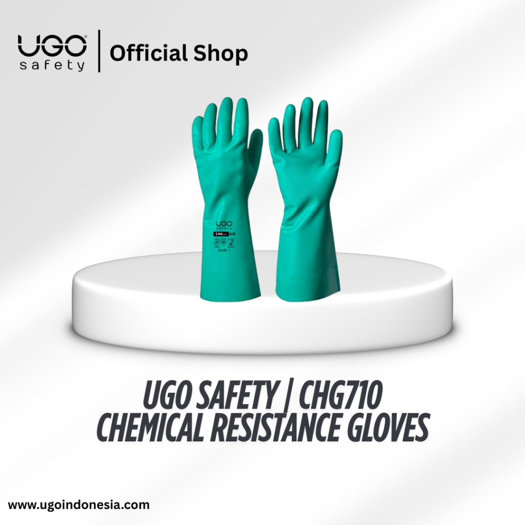 UGO Safety | Chemical Resistant Gloves CHG710 | Alat Safety Murah