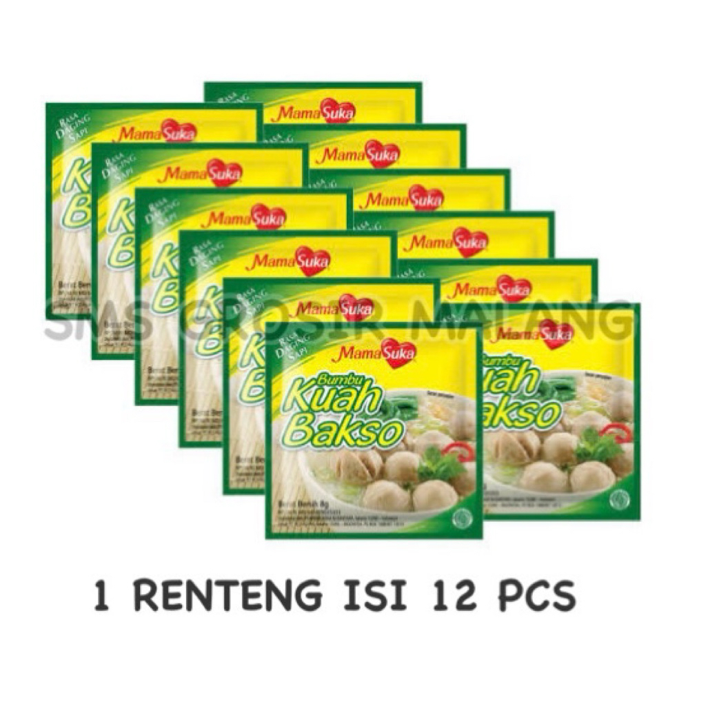 

MAMASUKA KUAH BAKSO / KALDU BAKSO / BUMBU KUAH BAKSO / PENYEDAP KUAH BAKSO