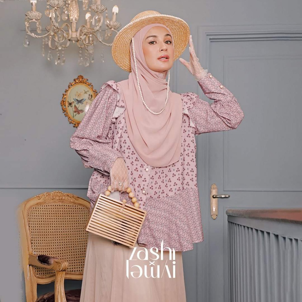 ZASKIA X SHIREEN SUNGKAR (ZASHI) PINK TOP PARFUM