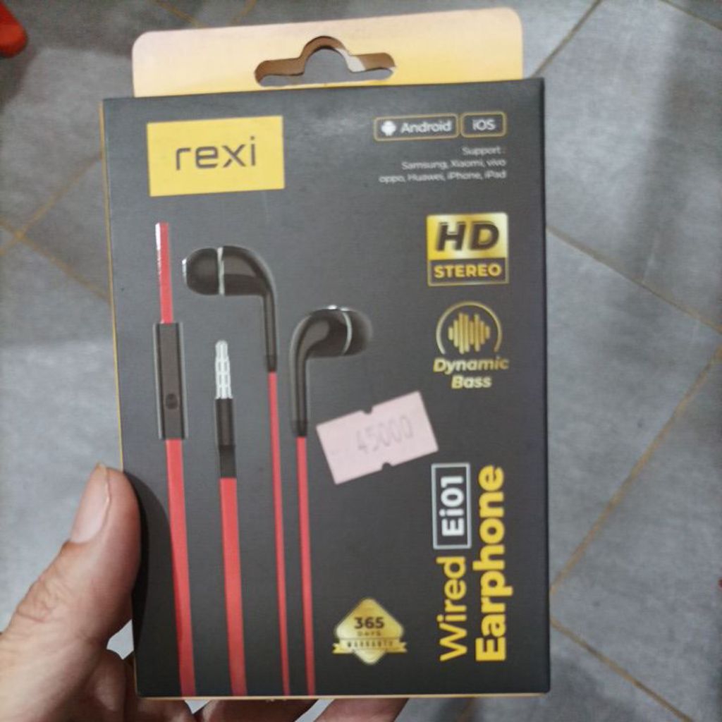 Earphone Rexi Ei01