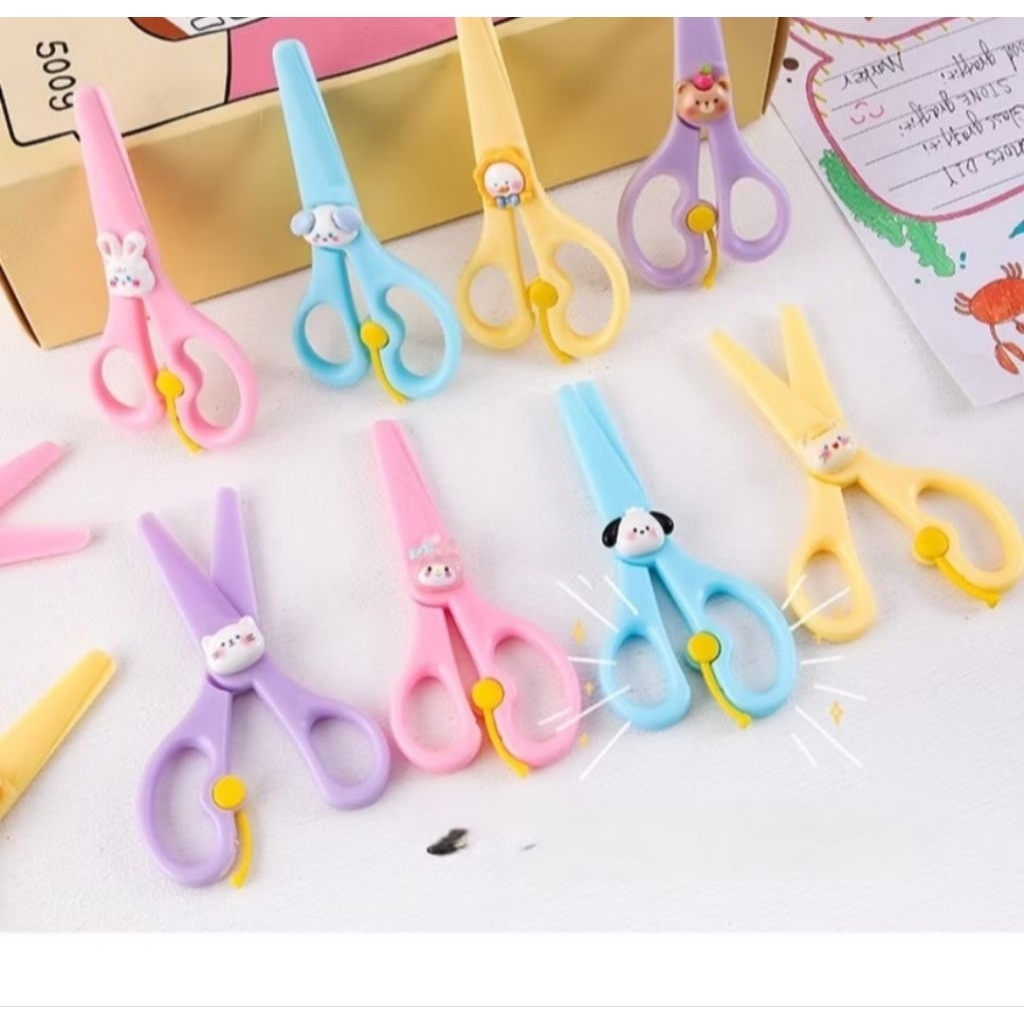 

Gunting anak anak karaktet lucu gunting kertas DIY