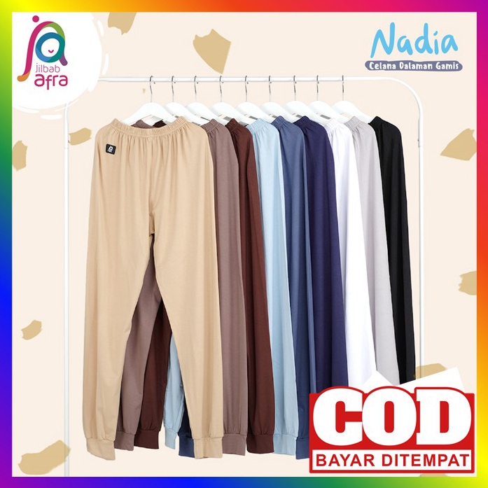KODE W47X Celana Daleman Gamis Jumbo Wanita Dewasa Panjang Legging Tebal Wanita Leging Wudhu Premium