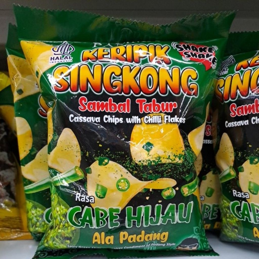 

Pamma Keripik Singkong Sambal Tabut Cabe Hijau Ala Padang 60 gr x 3