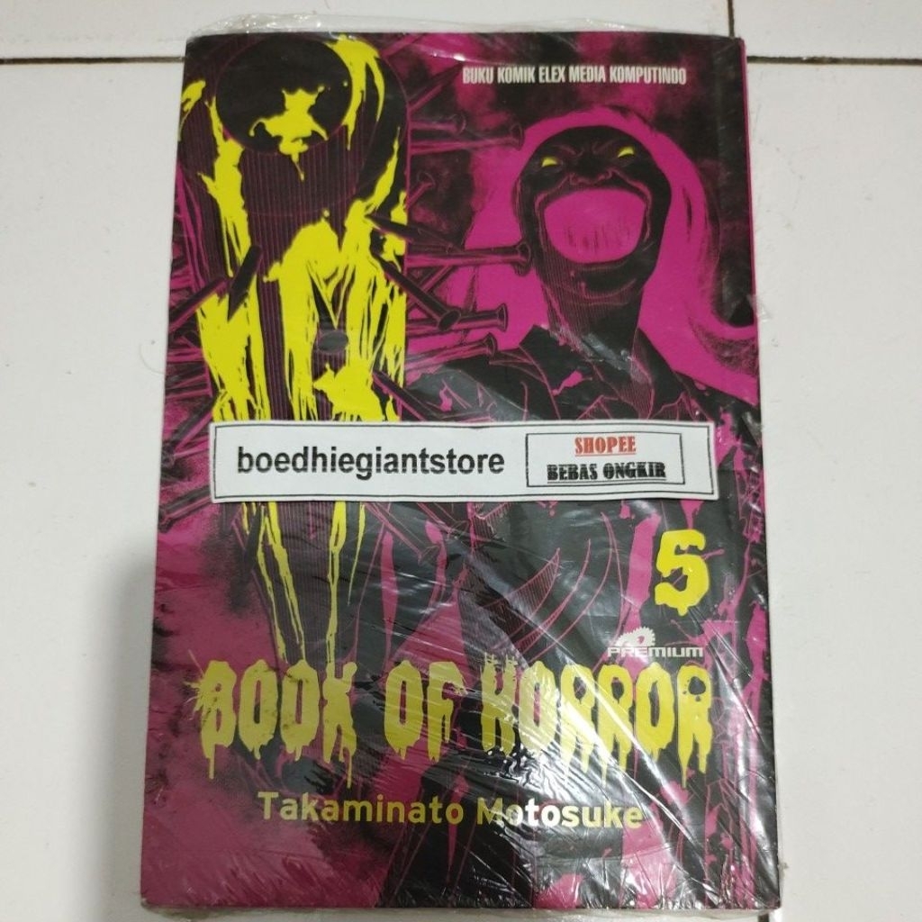 Komik Book of Horror Premium 5, segel, TS