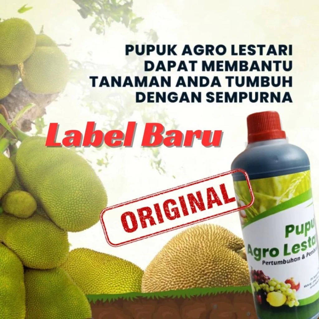 Pupuk Agro Lestari 1 Liter – Pupuk Organik Cair Penyubur Tanaman & Pelebat Buah Asli