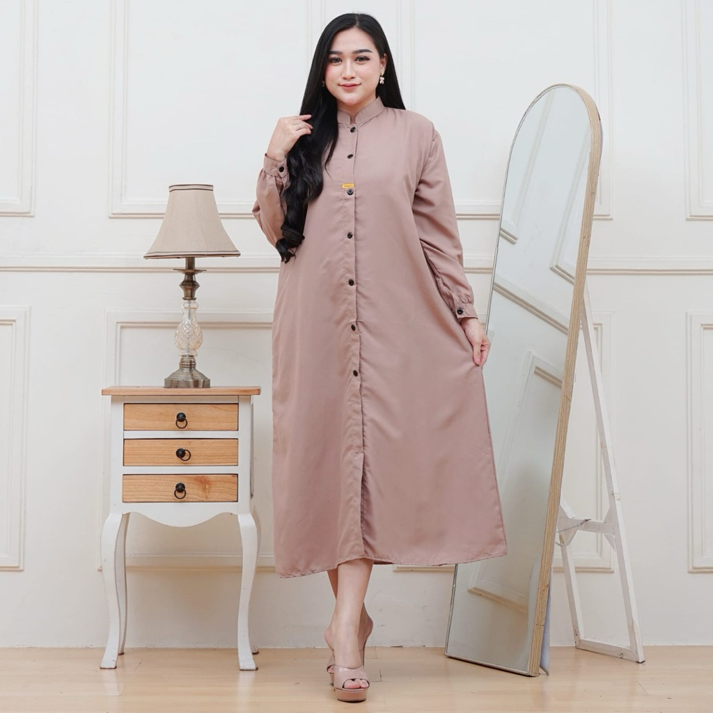 Piya Midi Dress Wanita Terbaru