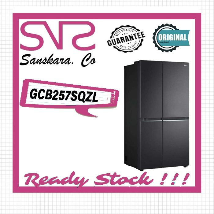 LG GC-B257SQZL Kulkas LG Side By Side GCB257 257SQZL GCB257SQZL