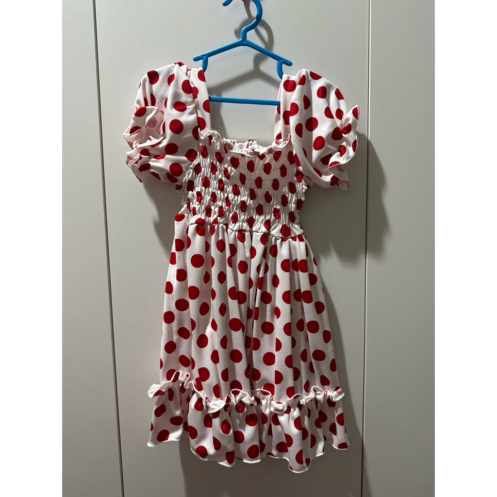 Dress Polka Merah