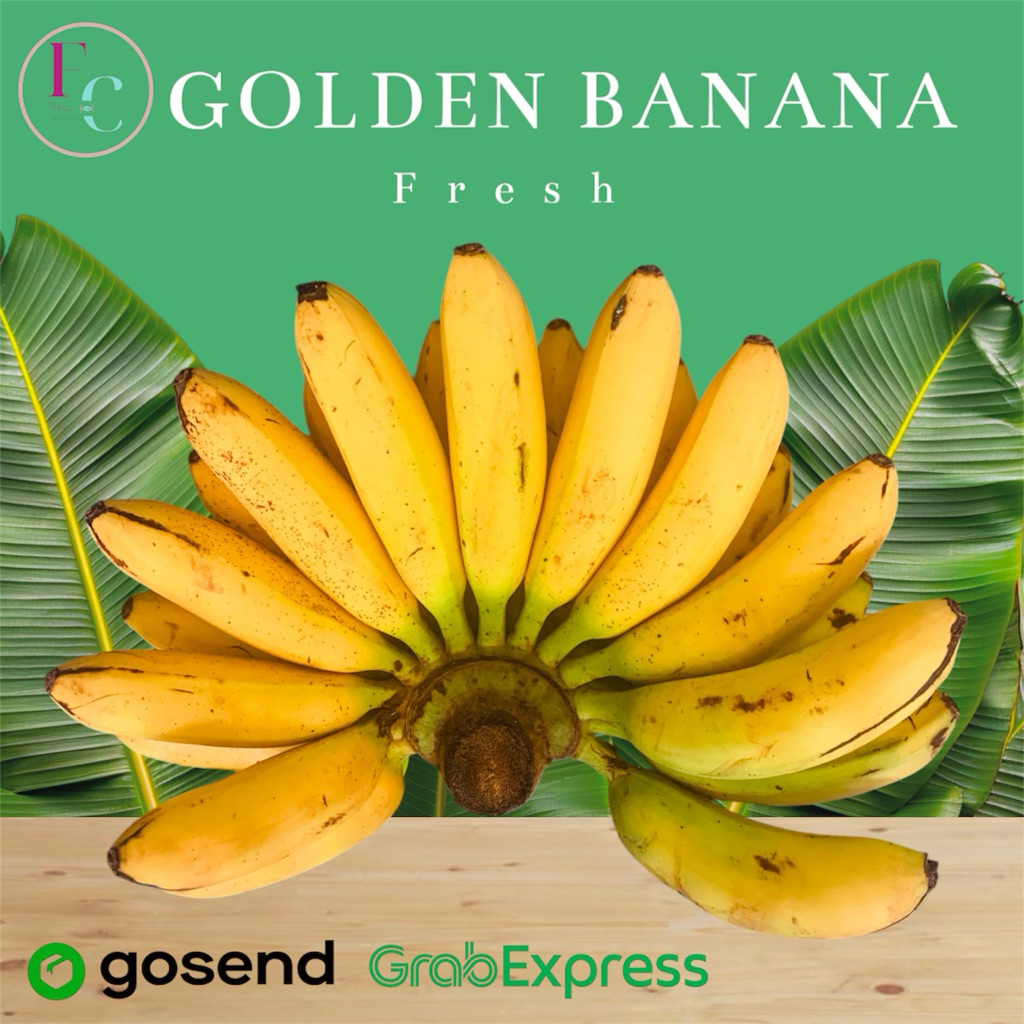 

Pisang mas asli / golden banana / 1 sisir fresh