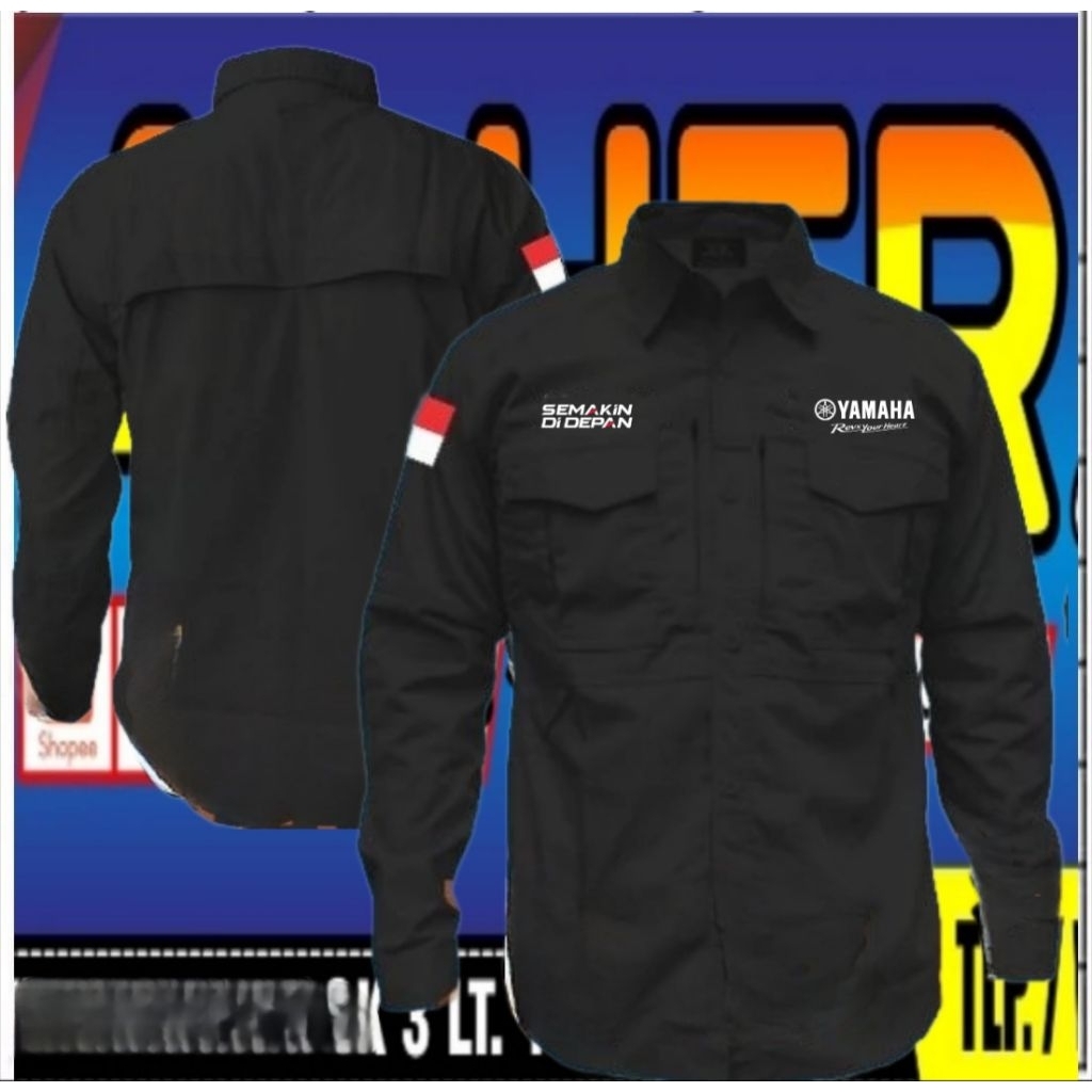 kemeja tactical Yamaha baju tactical Yamaha kemeja Yamaha baju Yamaha seragam Yamaha Pdh Yamaha keme