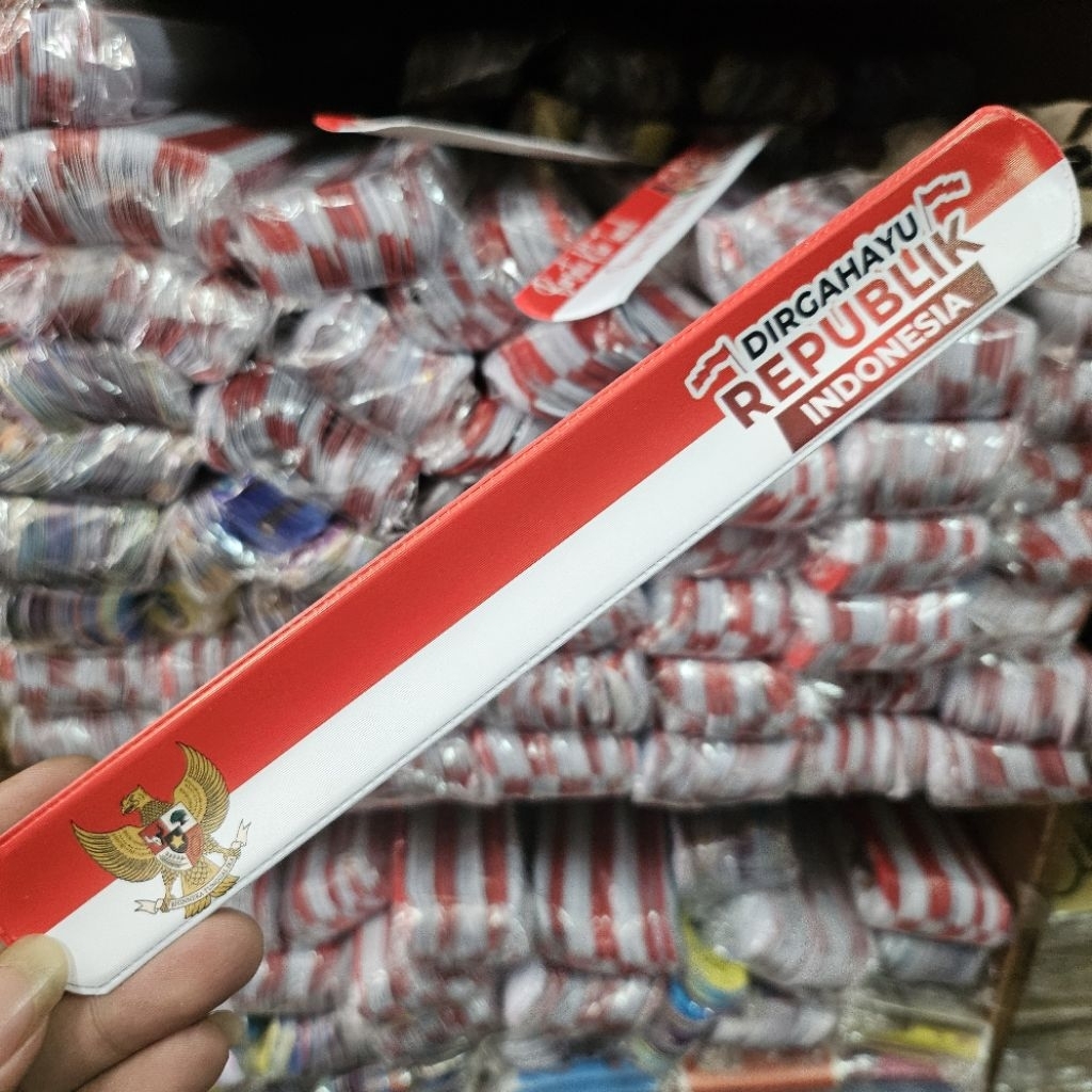

mainan gelang penggaris motif indonesia 1pc