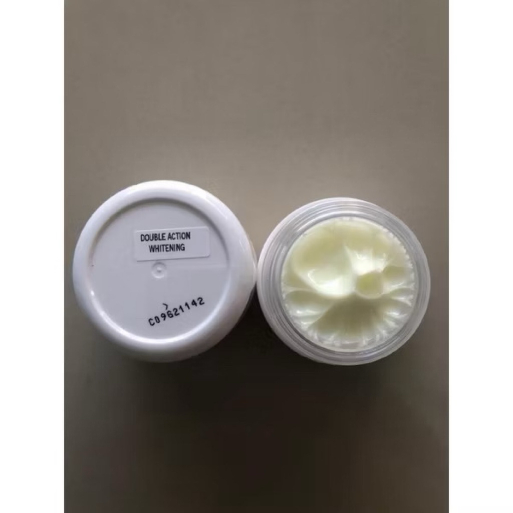 Kitoderm cream malam double action whitening