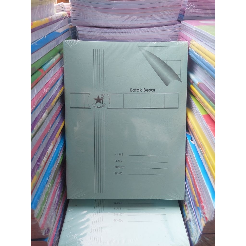 

BUKU TULIS KOTAK BESAR 38 LEMBAR 10 BUKU