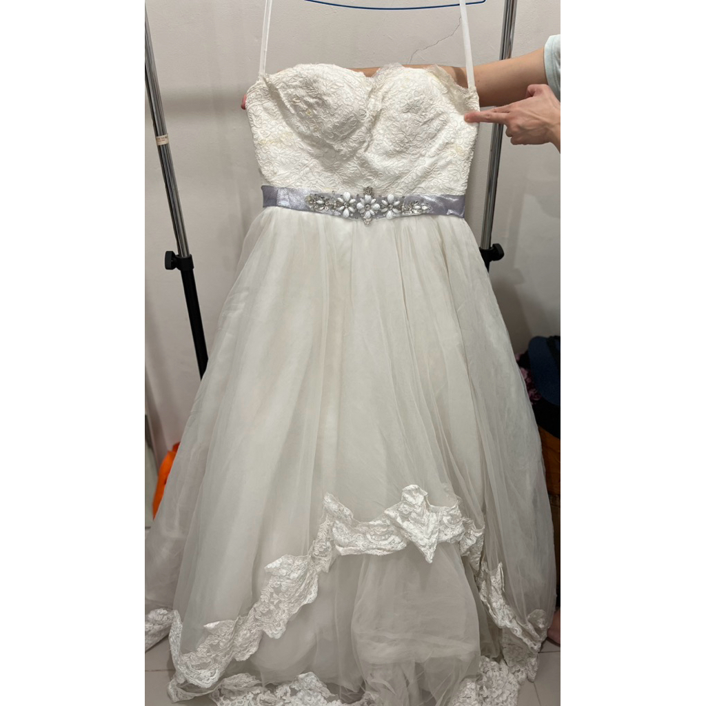 gown penganten/wedding gown/wedding dress