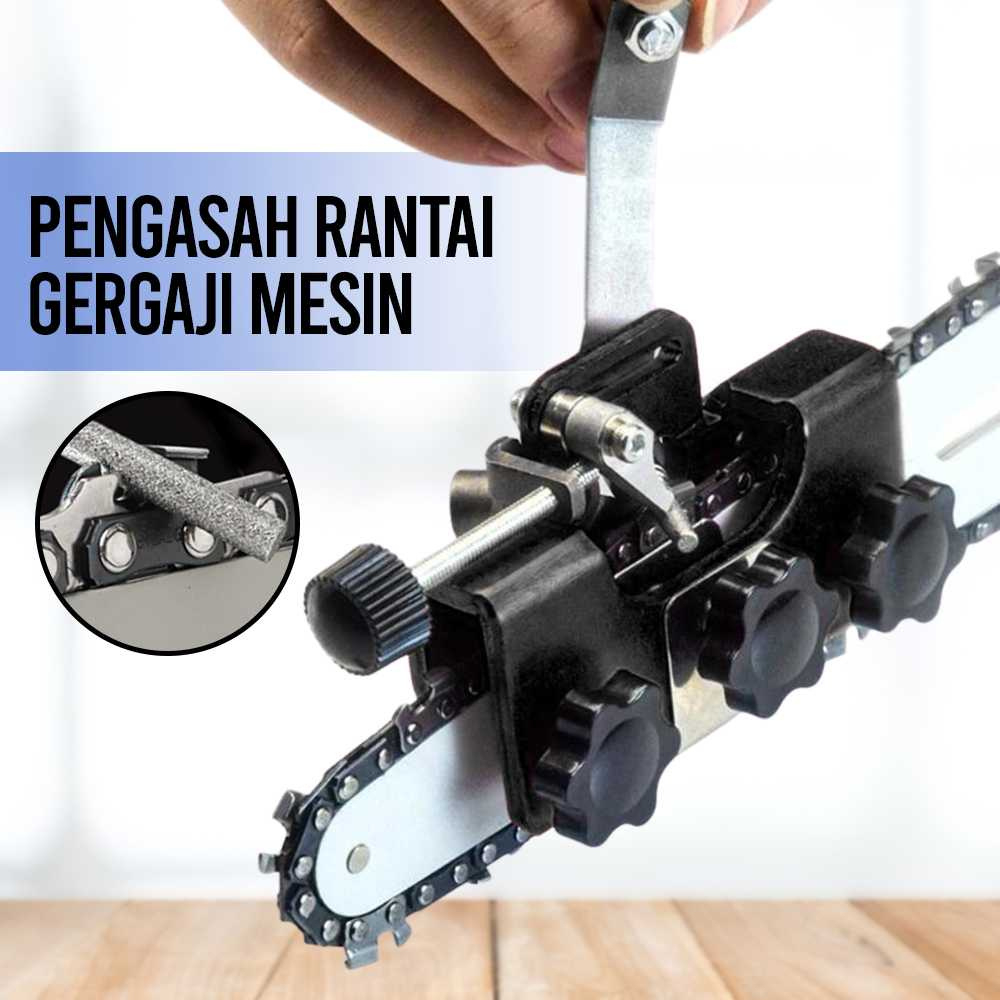 COD Pengasah rantai gergaji mesin senso siso chainsaw listrik otomatis