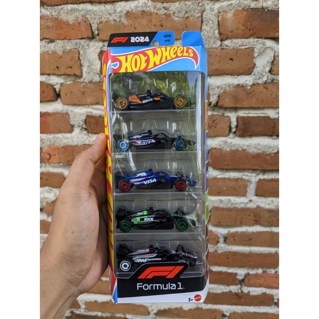 Hot Wheels 5pack Race Team F1 Edition