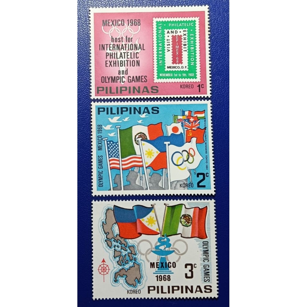 

Prangko Lawas Set LN Pilipinas 3 Keping