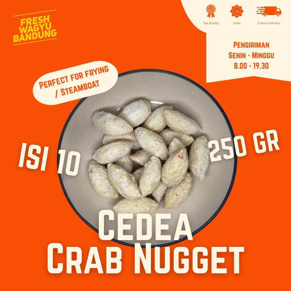 

CRAB NUGGET PREMIUM Suki Steamboat Shabu Cedea 250g
