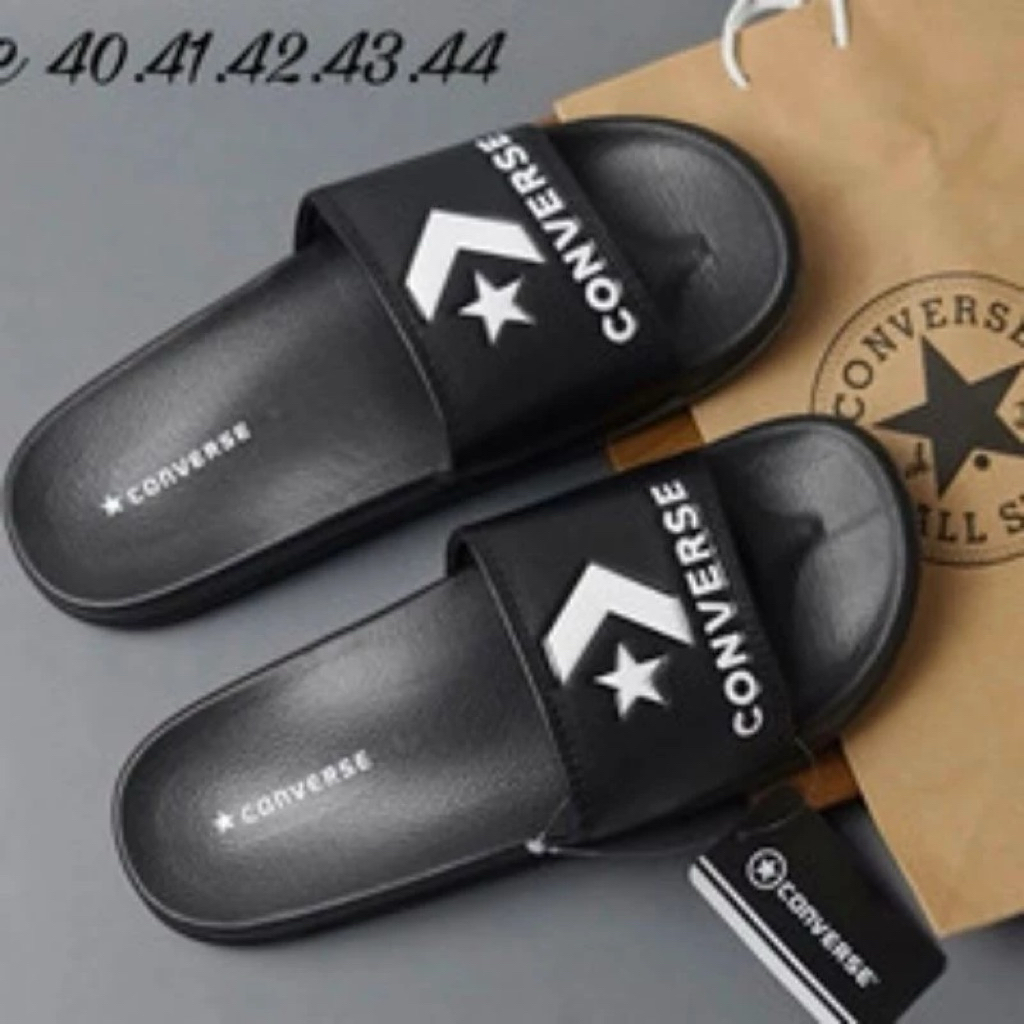 Sandal slop pria wanita Converse sandal slop Slide pria wanita Converse