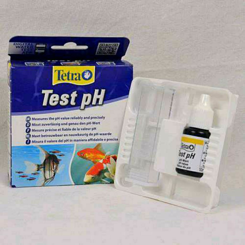 Tetra Test pH Air tawar laut aquarium kolam ikan