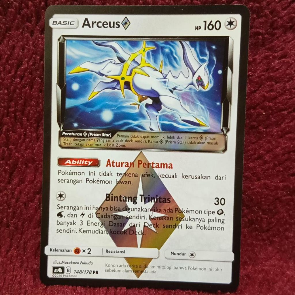Arceus Prism as4b 148/178 PR - Pokemon TCG Indonesia foil holo