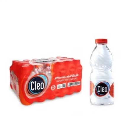 

CLEO air murni 220ml x 24 botol