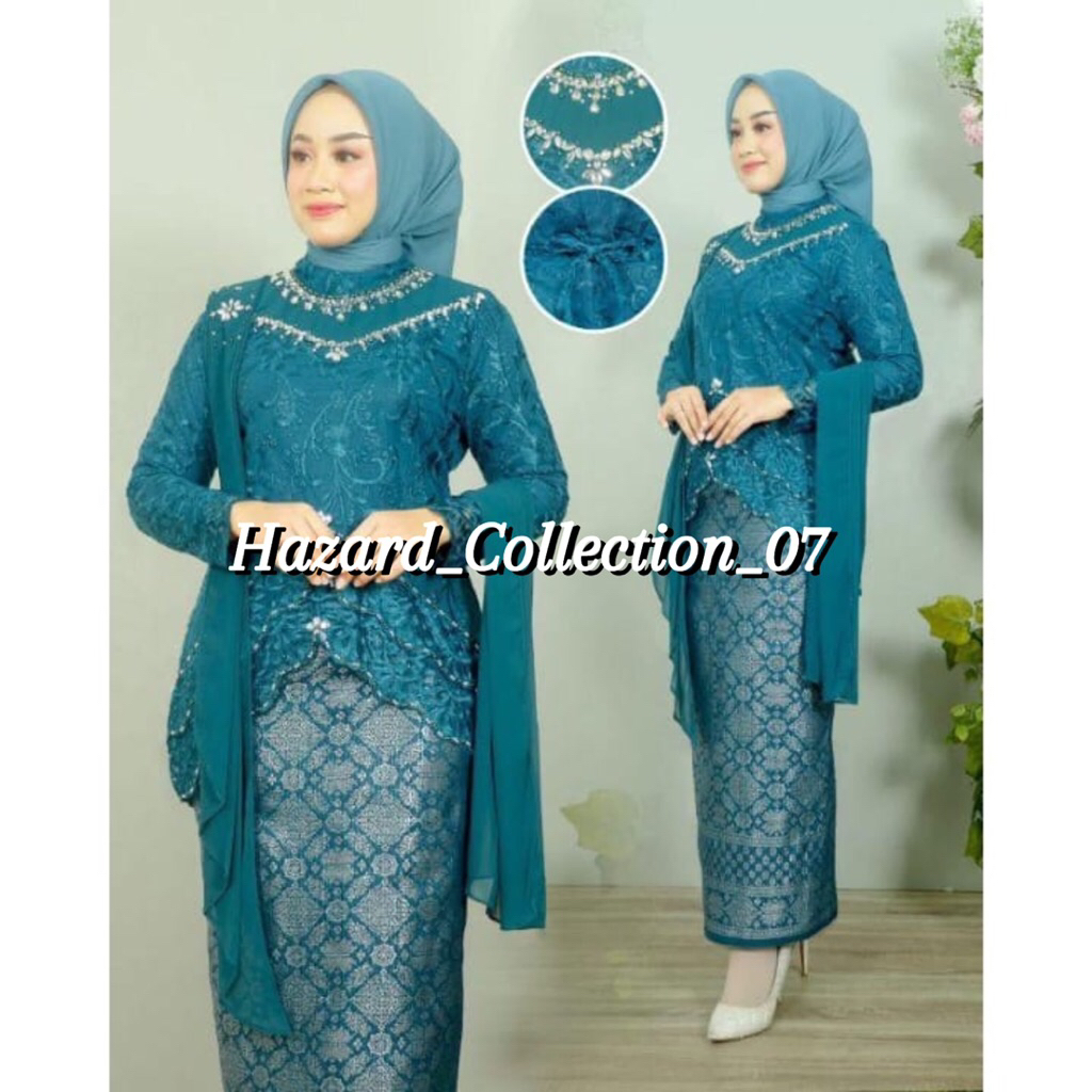 Kebaya Qiyubi / Kebaya Wisuda / Kebaya Wisuda Modern / Kebaya Pesta / Kebaya Mewah