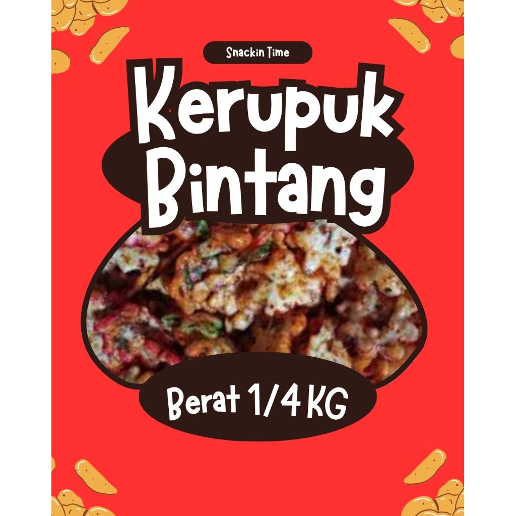

SEBLAK KERUPUK BINTANG BUMBU DAUN JERUK BERAT 1/4 KG