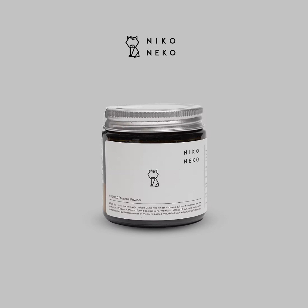 

[PRE-ORDER] niko neko matcha powder ceremonial grade ajisai 2.0 kiyone yuri kiku - 30gram 80gram 200gram 500gram