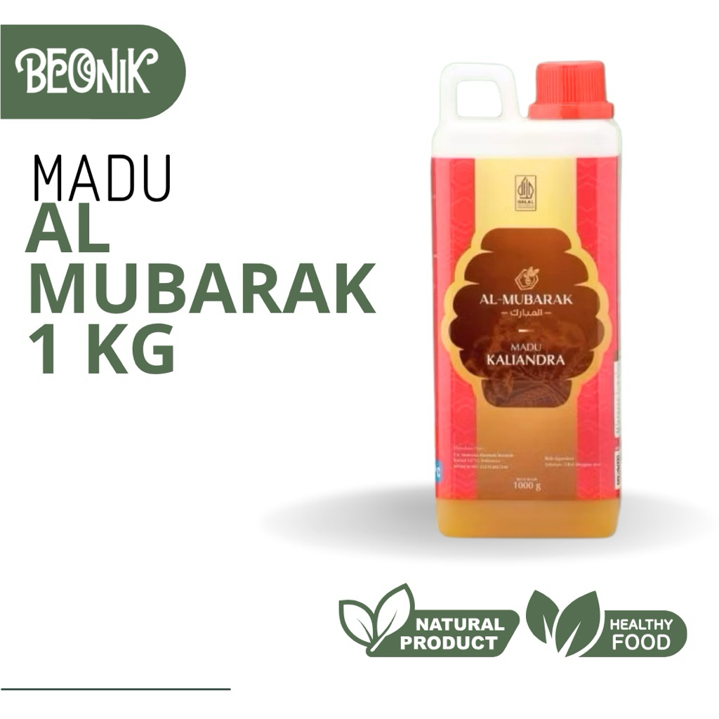 

Madu Al Mubarak Kemasan Botol All Varian 1 KG