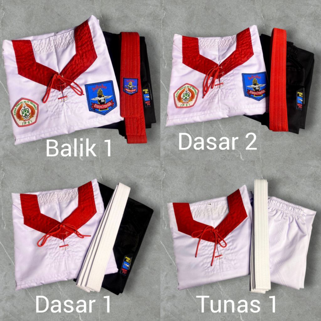 Seragam Silat/Baju Pencak Silat Merpati Putih American Drill/bahan Drill Tebal
