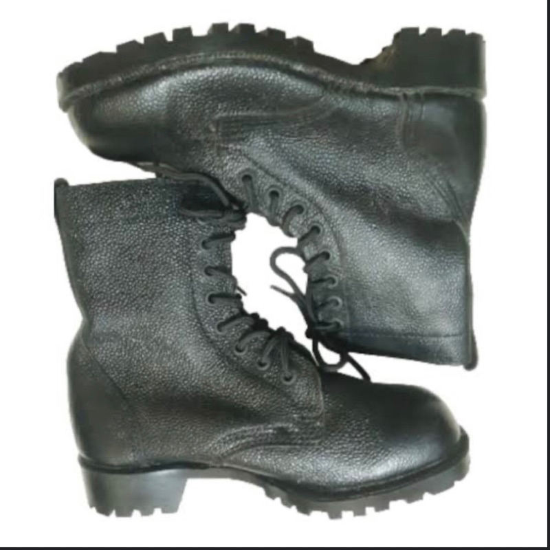 SEPATU PDL TNI KULIT JERUK/SEPATU PDL