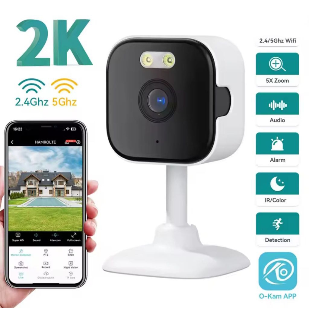 cctv IP kamera pengintai HD 1080P Cctv wifi hidden small jarak jauh Lewat HP