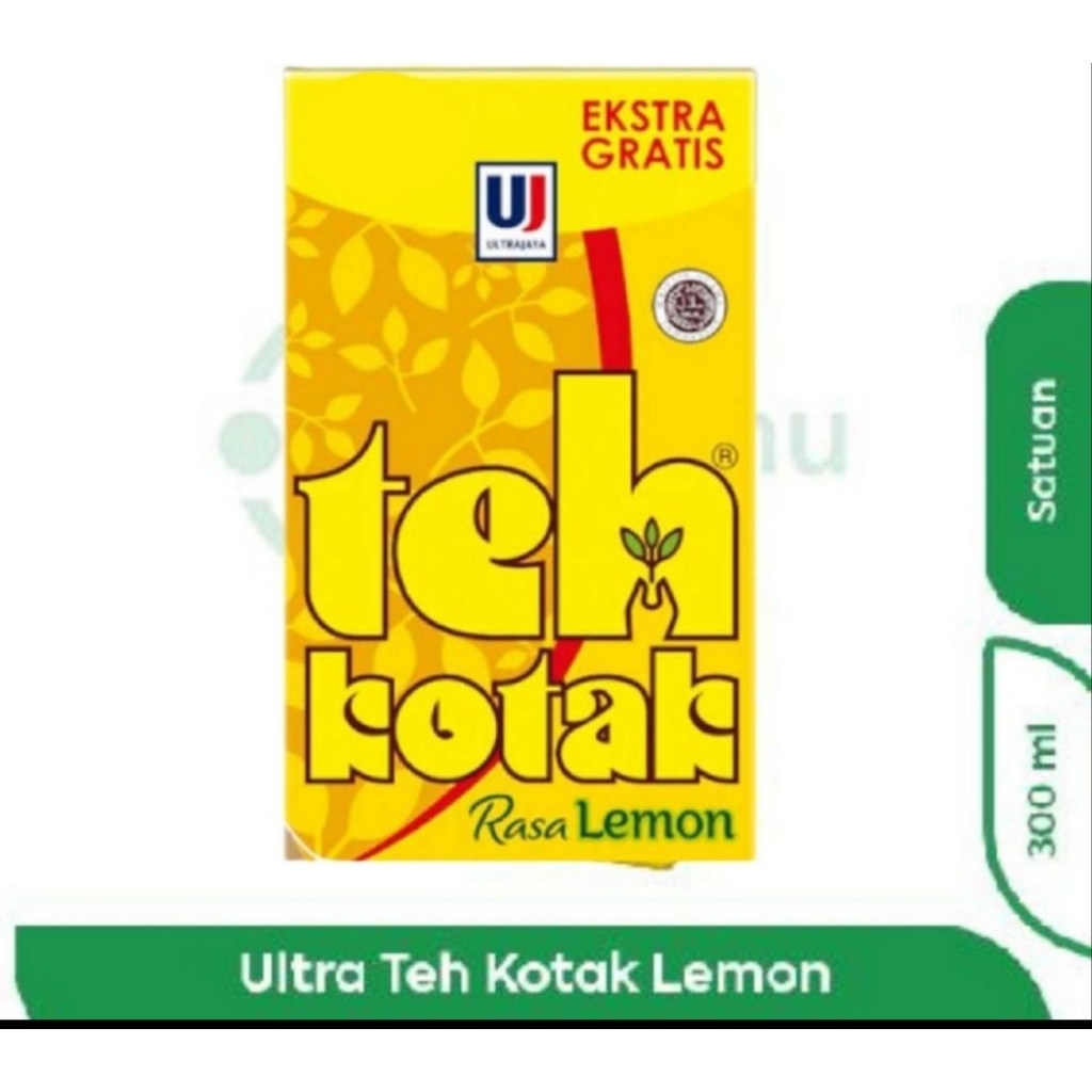 

ULTRA TEH KOTAK LEMON 300ML( 1DUS)