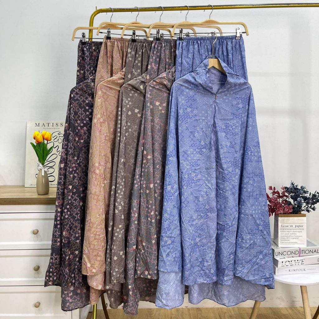 Mukena Traveling - Mukena Motif - Mukena 2 in1 - mukena dewasa jumbo