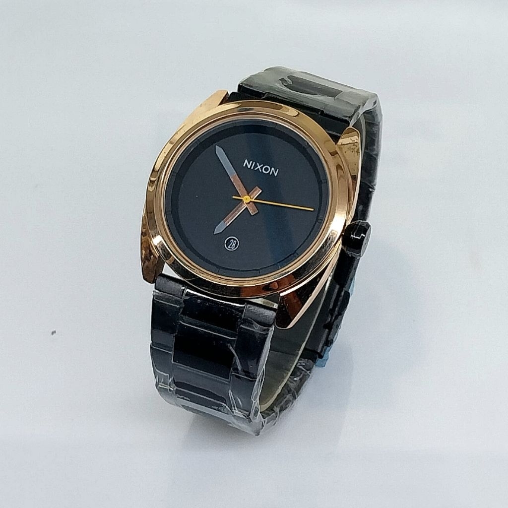 Jam Tangan Pria Nixon Stainless Tanggal Premium