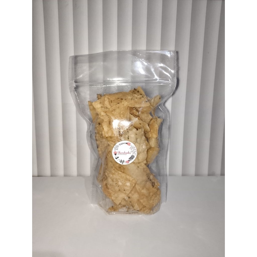 

Pangsit Daun bawang Renyah dna Enak