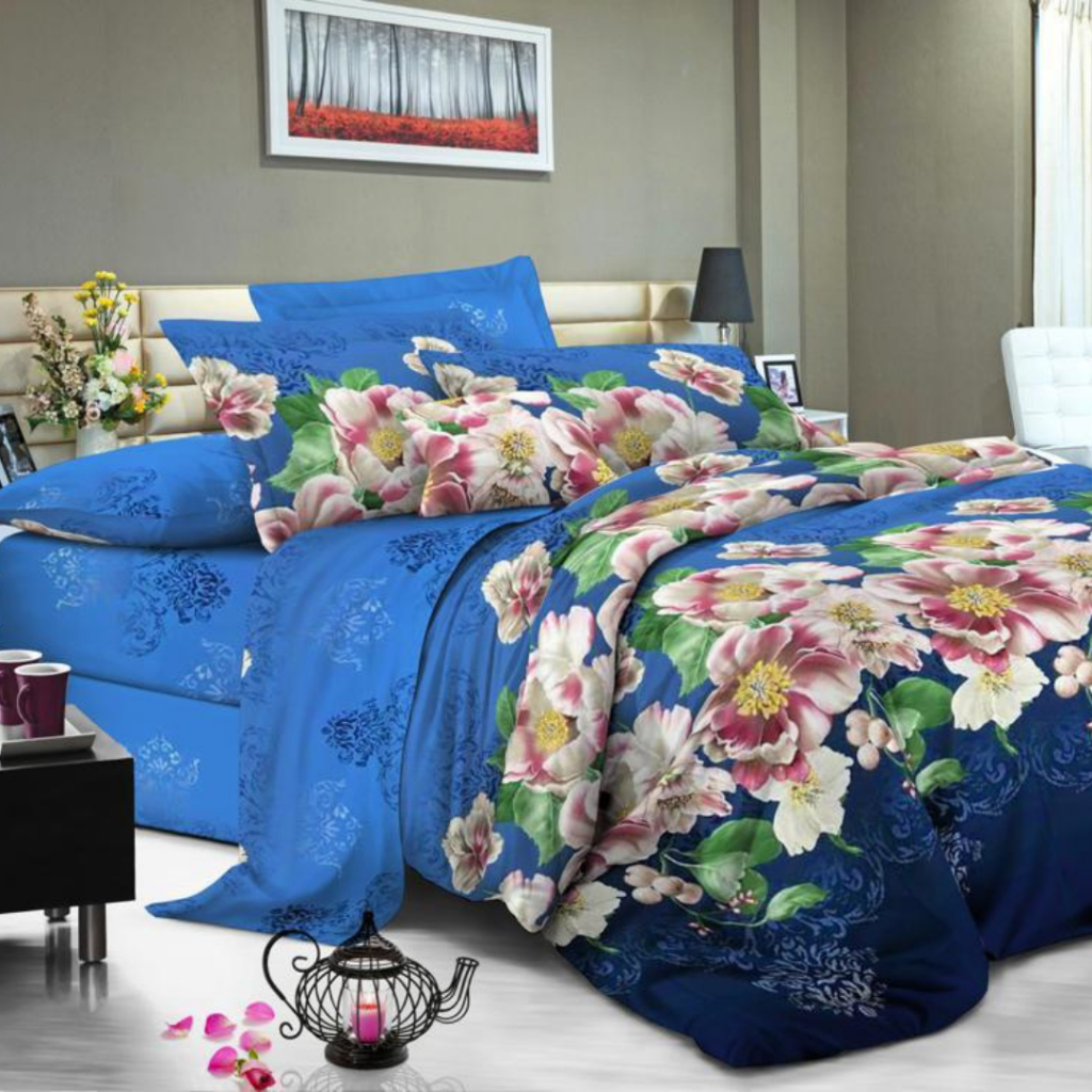 SPREI SET PREMIUM UKURAN JUMBO 240X240 DI JAMIN TIDAK LUNTUR