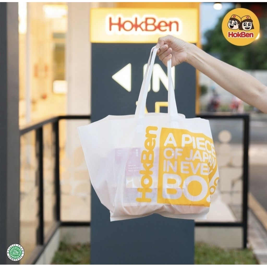 Tas Kantong Belanja | Tote Shopping Bag McD Hokben