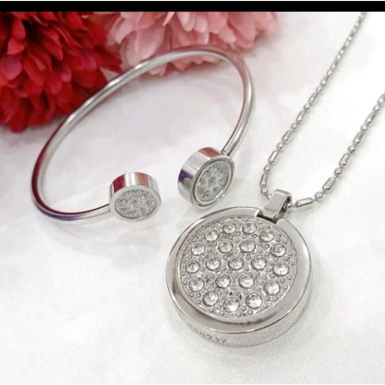 Bayar Di Tempat1Set Kalung Kesehatan Pria Wanita Pendant Gratis Box Dan SertifikatKALUNG KESEHATAN Q