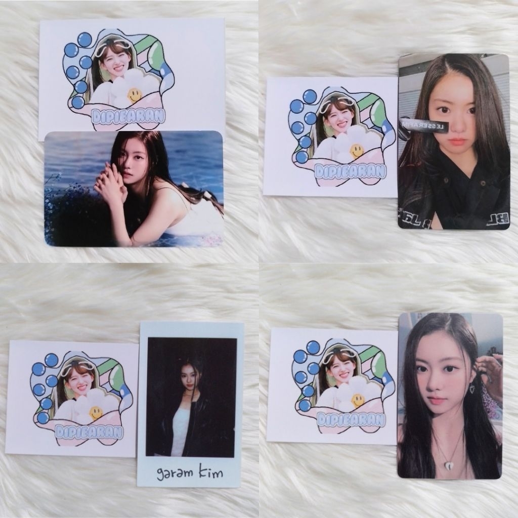 「 LESSERAFIM - Bundle Kim Garam Yes24」 Official Photocard Pre Order Benefit Yes24 POB, Album Fearles