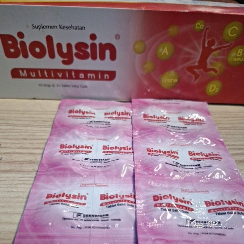 BIOLYSIN TABLET MULTIVITAMIN
