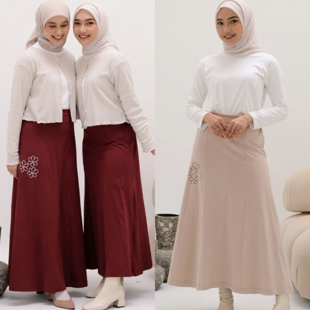 Yoch. id | Rok bawahan katun Haerin Skirt