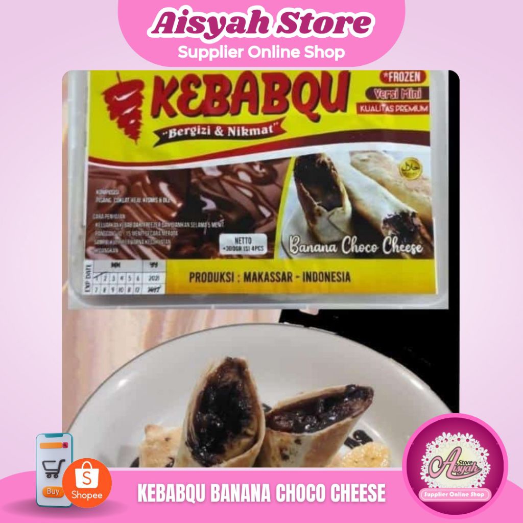 

KEBABQU BANANA CHOCO CHEESE